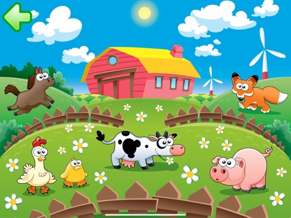 Animal sounds puzzle for kids screenshot