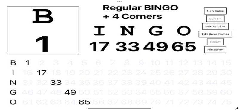 Bingo Number Creator screenshot