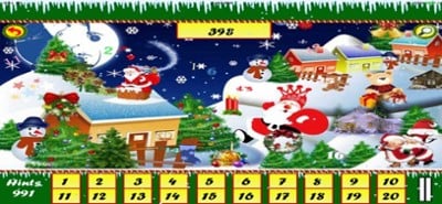 Christmas Hidden Numbers Game Image