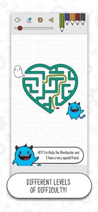 Classic mazes for drawing Image