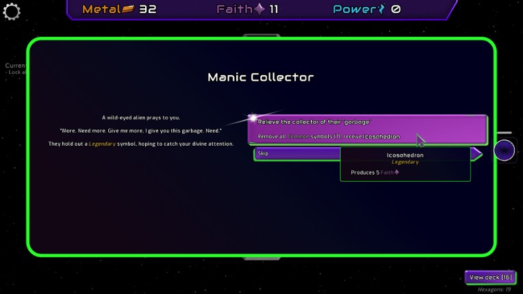 Cosmic Cult screenshot