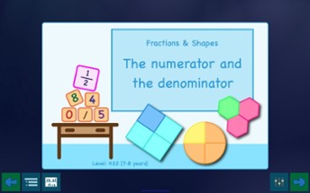 Fractions &amp; Shapes Image