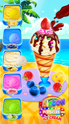 Rainbow Ice Cream & Popsicles Image