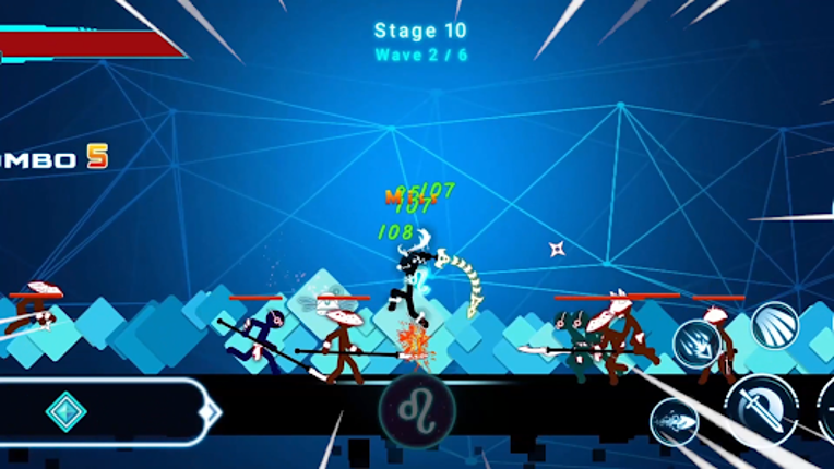 Stickman Ghost 2: Ninja Games screenshot