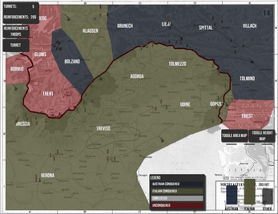 Battles of Isonzo screenshot