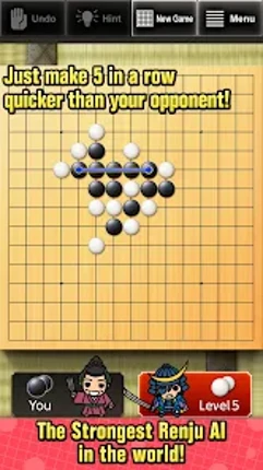 The Gomoku (Renju and Gomoku) screenshot