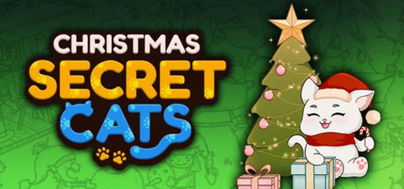 Hidden Cats: Christmas Image