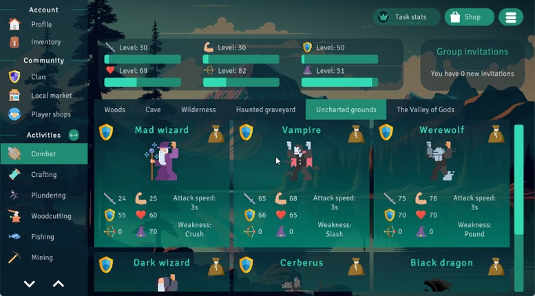 Idle Clans screenshot