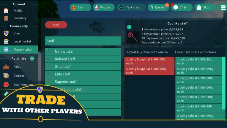 Idle Clans screenshot