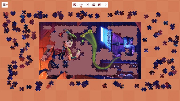 Magic Lessons in Wand Valley - a jigsaw puzzle tale screenshot