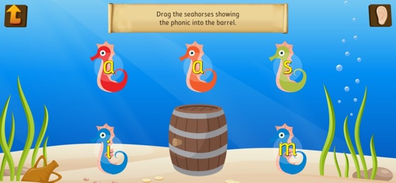 Pirate Phonics 1: Fun Learning screenshot