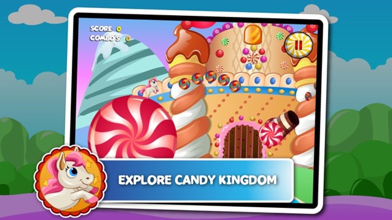 Pony Princess Jump Flyer - My Flappy Unicorn Ride in Little Rainbow Disco Kingdom screenshot