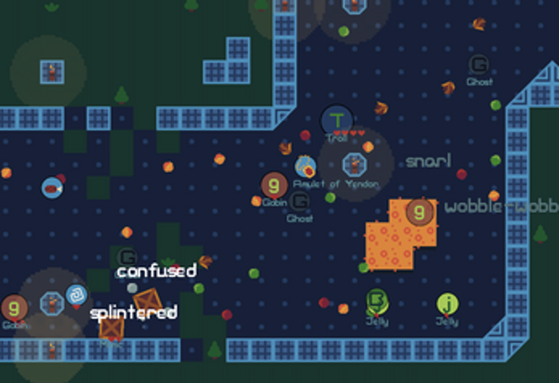 Rogue Strokes: Minigolf Dungeons (7DRL 2024) screenshot