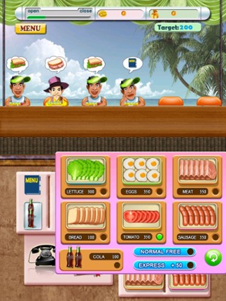 Sandwiches Maker Free - Cooking Games Time Management : the Best ingredients making Fun Game for Kids and girls - Cool Funny 3D meal serving puzzle App - Top Addictive Sandwich cookery Apps screenshot