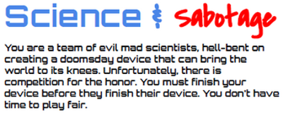 Science & Sabotage Image