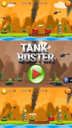 Tank Buster : Tank games, tank wars screenshot