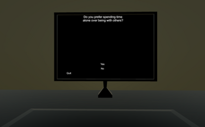 The LBCorp Personality Test screenshot