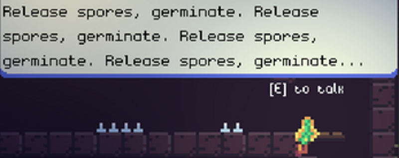 Trapped spore Image