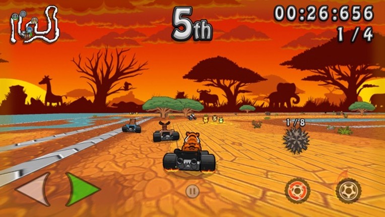 Wacky Wheels HD Kart Racing screenshot