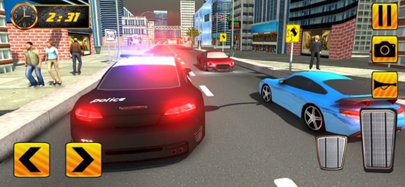 Advanced Police Car Parking screenshot