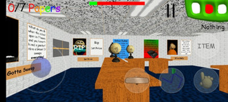 Baldi's Is Stuck Remastered Android Port Image