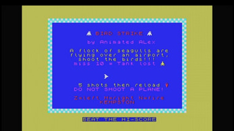 BIRD STRIKE screenshot
