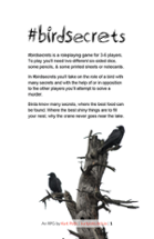 #birdsecrets Image