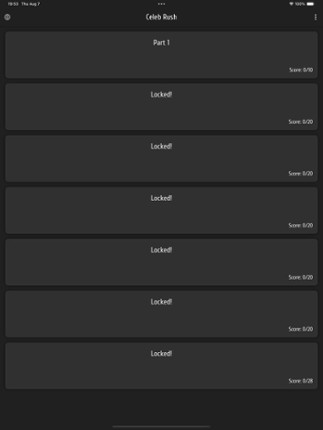 Celeb Rush - Celebrity Quiz screenshot