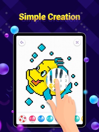 Color by Number: Pixel Fall screenshot