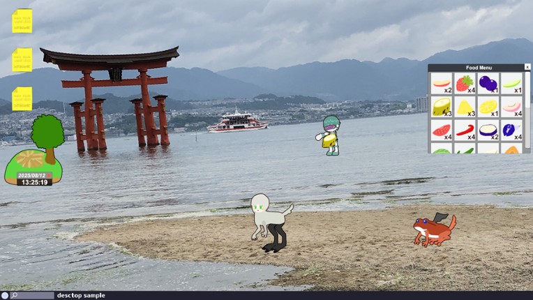 Desktop Mascot ~ Tasmon's Little Island Image