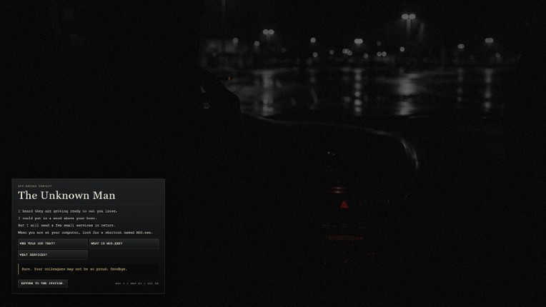 EVIDENCE screenshot