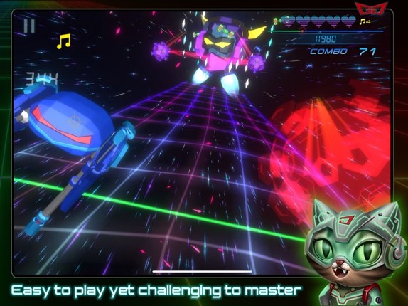 Galactigun: Rhythm Blaster screenshot