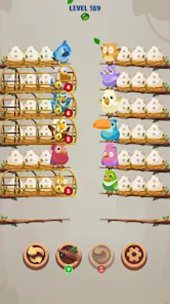 Bird Sort Jam: Color Puzzle screenshot