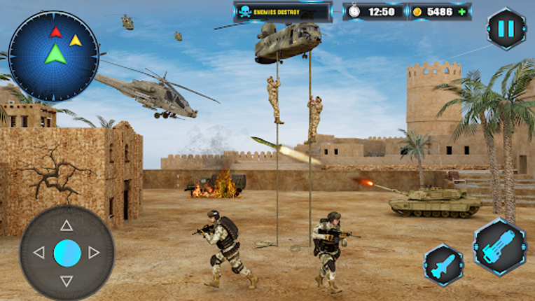 Army helicopter games offline screenshot