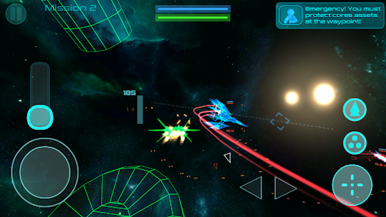 Stickman Space Fighter screenshot