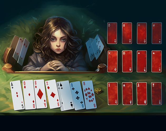 Games like Teling Theory（Klondike solitaire）