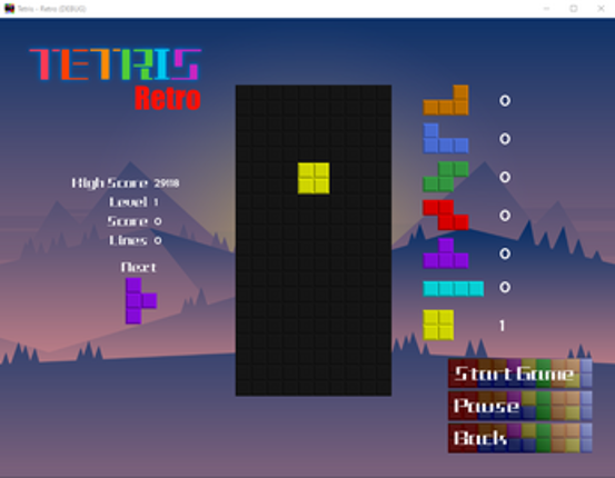 Tetris-Retro Image