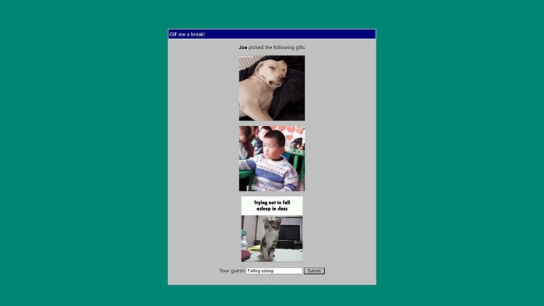 GIF me a break! screenshot