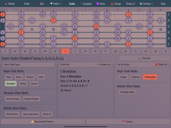 Guitarist's Reference screenshot