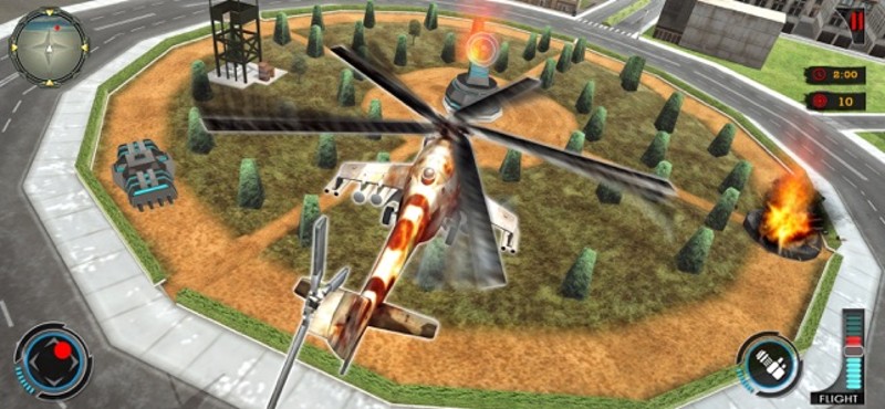 Gunship Robot Helicopter Fight screenshot