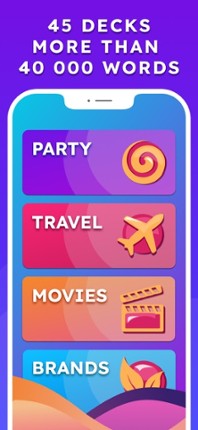 Hands up & Charades Game screenshot