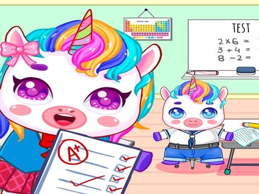 Games like Mini Town: My Unicorn School Kids Games 2021