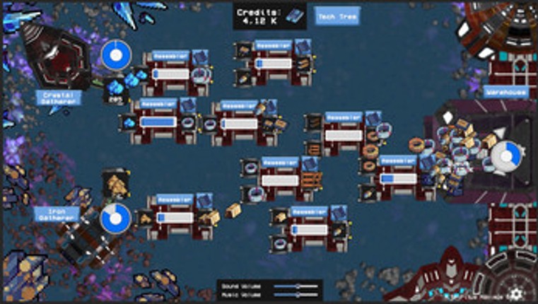 Moon Base Factory Idle screenshot