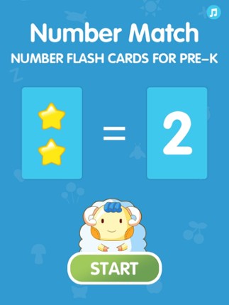 Number Match (Number Flash Cards for Pre-K) - The Yellow Duck Educational Game Series screenshot