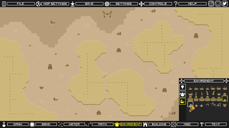 Pixel Worldcraft Map Creator screenshot