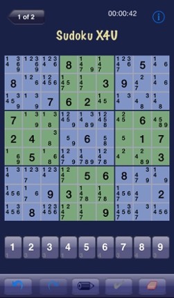 Sudoku X4U screenshot