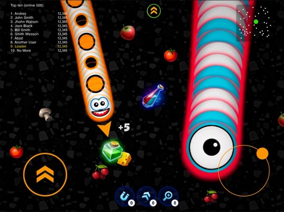 WormsZone.io - Hungry Snake screenshot