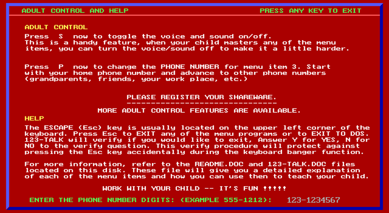 123 Talk screenshot