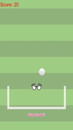 Agility goalkeeper vs fast moving football free screenshot