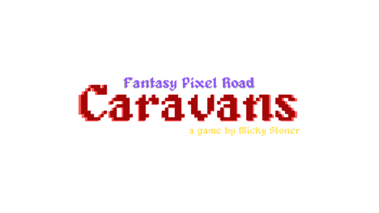 Fantasy Pixel Road Caravans Image